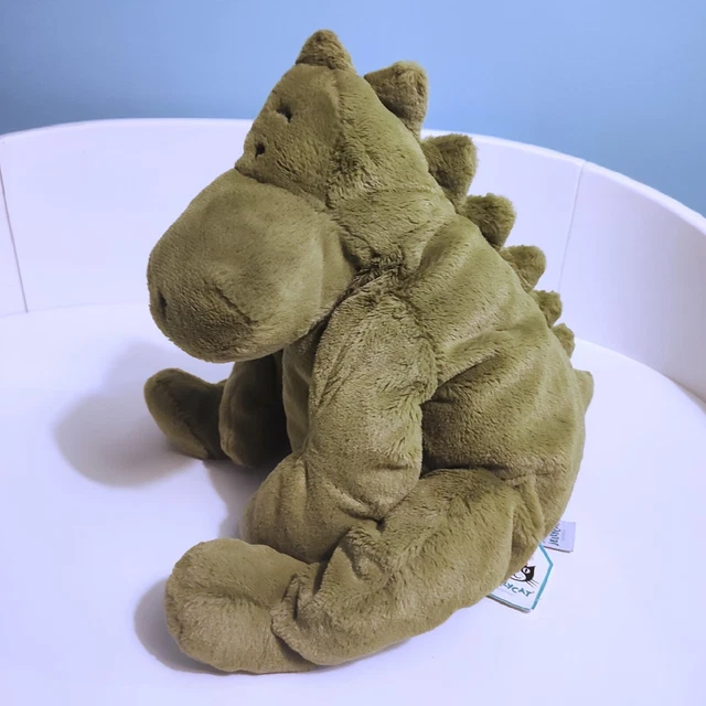 NEW JELLYCAT RUMPLETUM Dino BNWT With Tags Rare Retired Plush Green