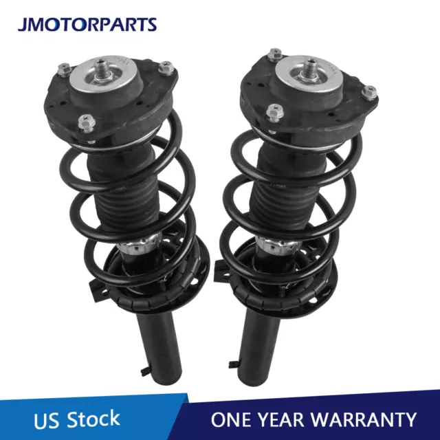 Set(2) Complete Front Struts Assembly For VW CC Passat Jetta Beetle AUDI A3