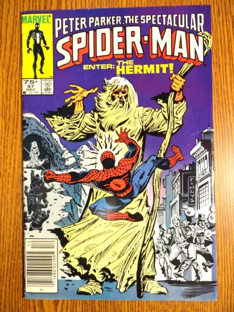 Peter Parker Espectacular Spider-Man #97 Raro Canadiense 75C Precio Marvel