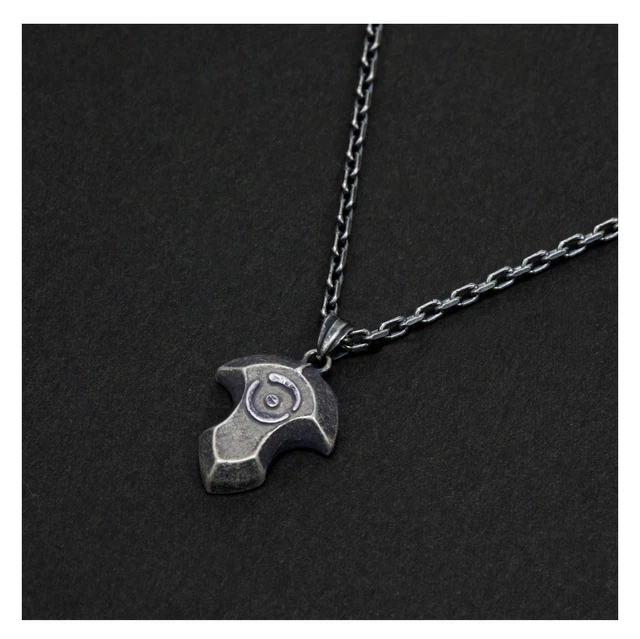 FINAL FANTASY XIV Ancient One Azem's Crystal Silver Necklace Charm