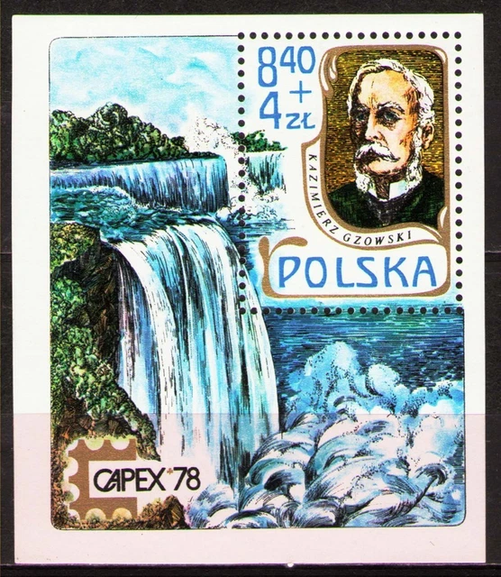 Poland 1978 ScB135 MiB69 1SS mnh CAPEX, ’78 Canadian Intl. PhilExhib.