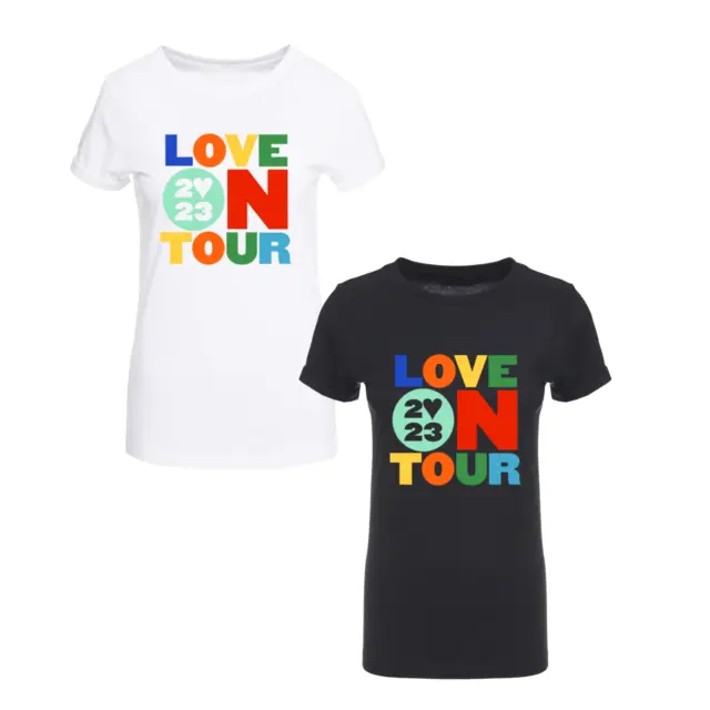 T-shirt regalo donna Harry Styles Love On Tour 2023 stampata