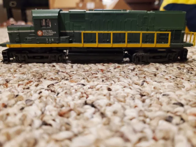 Lima Trains HO British Columbia Railway Diesel Locomotive 756