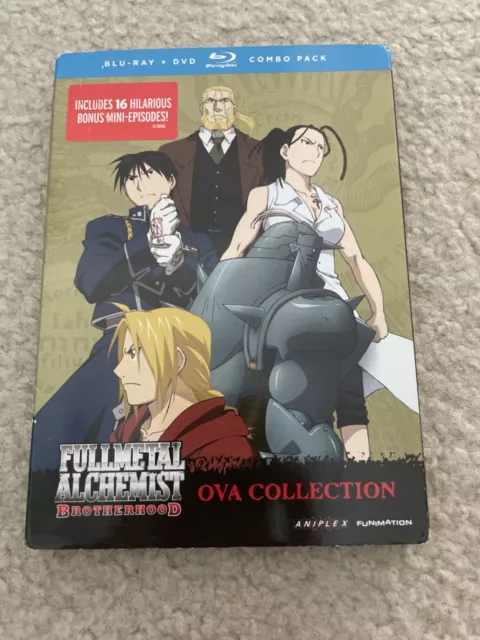 FULLMETAL ALCHEMIST: BROTHERHOOD - OVA Collection (Blu-ray/DVD, 2012, 2 ...