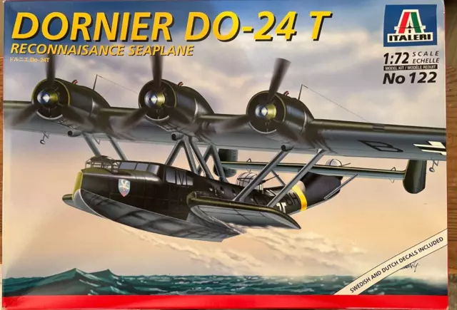 Italerie 1/72 Dornier Do 24 T Wasserflugzeug Aufklärer Seenotrettung Luftwaffe