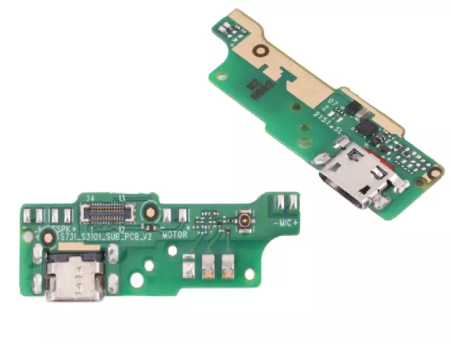 ⭐️ Para BLACKVIEW OSCAL C20 Puerto de carga conector de placa de base pcb