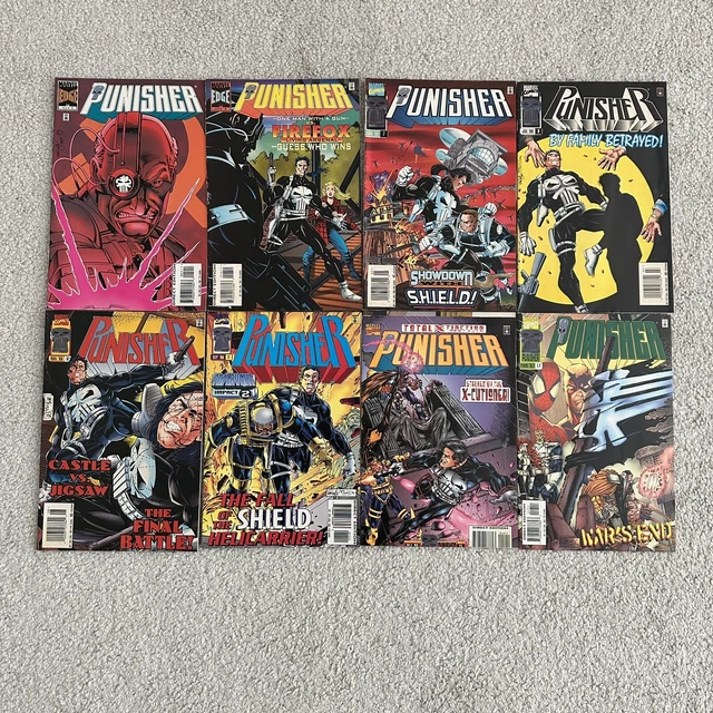 Marvel Comics Punisher vol 3 Lot #5 6 7 9 10 11 12 17 Spider-Man Daredevil 1996