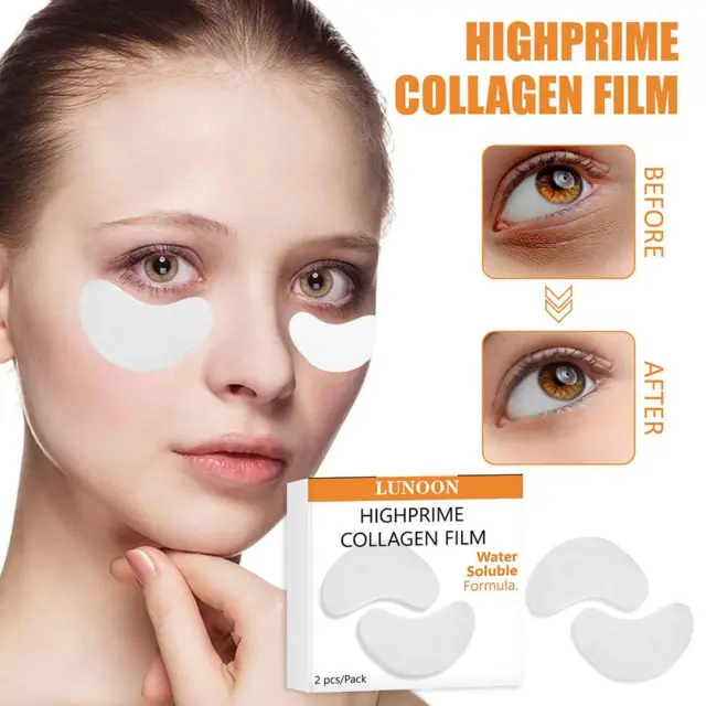 Highprime Collagen Hyaluronic Acid Soluble Film 2pcs~