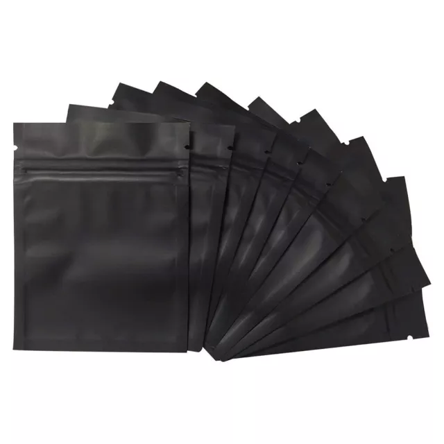 100Stück Druckverschlussbeutel Wiederverschließbare Beutel Zip Bag Tütchen Tüten