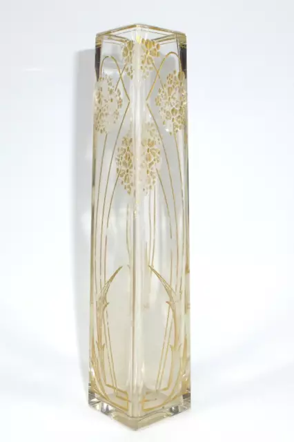 Josef Riedel Polaun Art Nouveau Vase about 1900