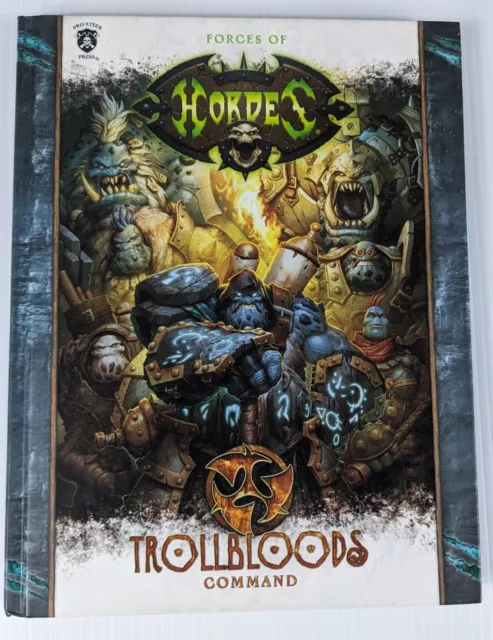 Privateer Press Forces of Hordes TROLLBLODDS COMMAND Hardcover