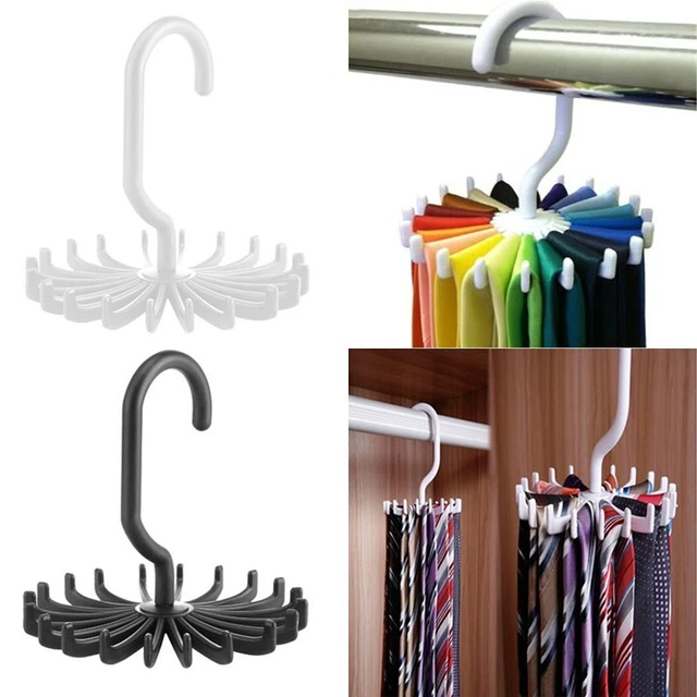 Da Parete Cravatta Mensola Supporto Organizer Top Vestiti Ripostiglio Gancio