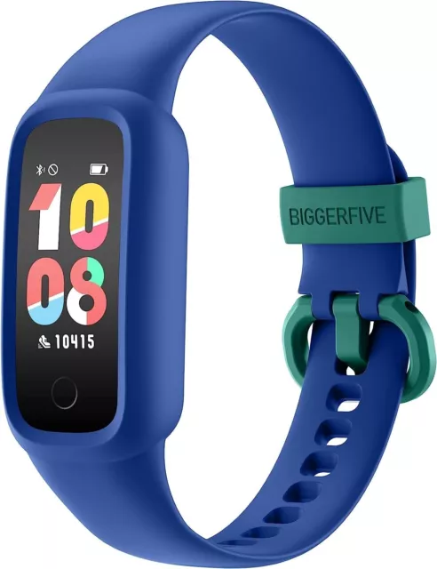 BIGGERFIVE Vigor 2 L Kids Fitness Tracker Watch for Boys Girls Ages 5-15, IP68 W