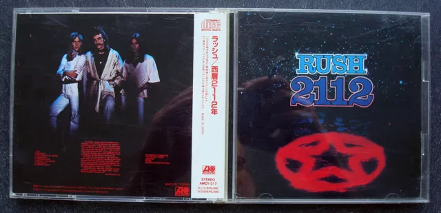 Rush – 2112 (1976/1991) rare Japan CD AMCY-317