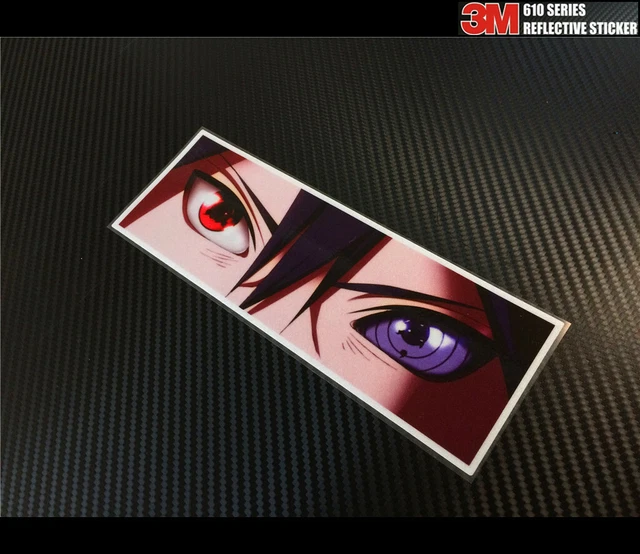 REFLECTIVE SASUKE NARUTO Anime JDM Car Sticker N35 EUR 8,00 PicClick FR
