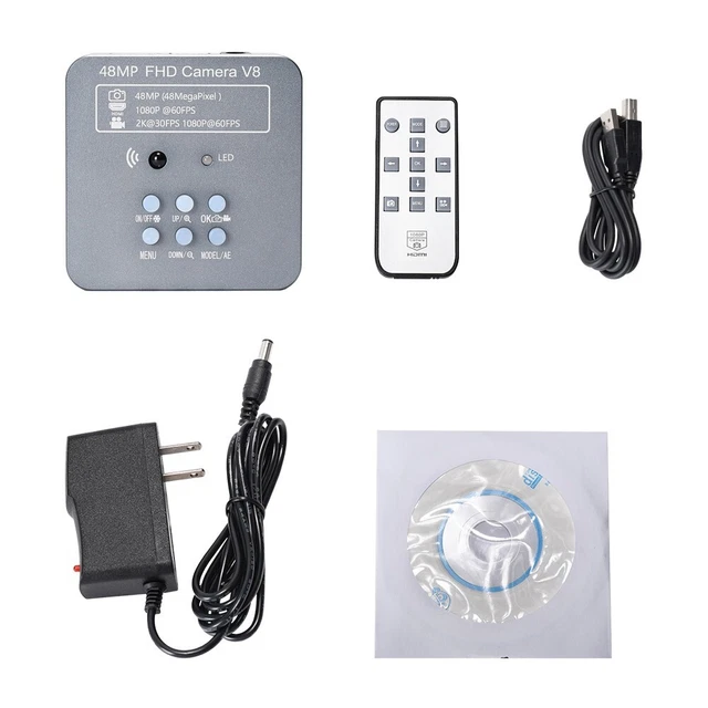 Camera Digital Video 2K 48MP Education Electronic Industrial Microscope