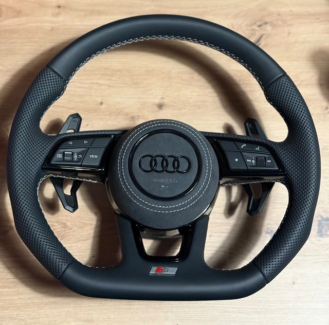 Carbon Fiber Shift Paddle Für Audi A3 8V S3 RS3 A4 S4 A5 S5 RS4 B8 B9 A6 A7 TT TT R8 Q3 Q5 Auto Lenkrad Shifter Verlängerung
