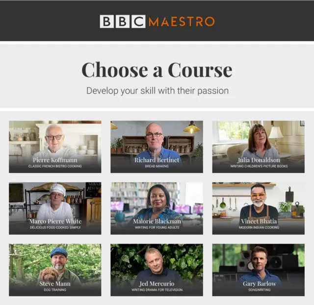 BBC Maestro Online Course | Let The Greatest Be Your Teacher | BBC Learning