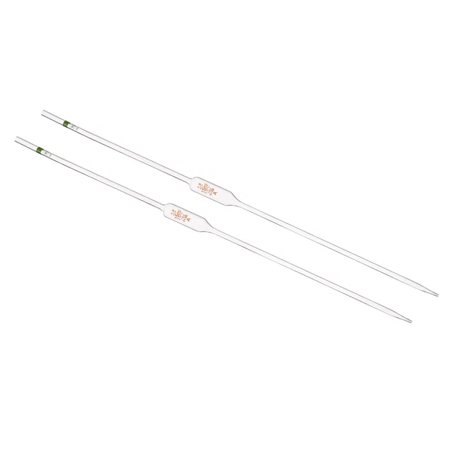 15mL High Dropper Pipettes, 2 Pack 3.3 Borosilicate Glass Pipettes, Clear