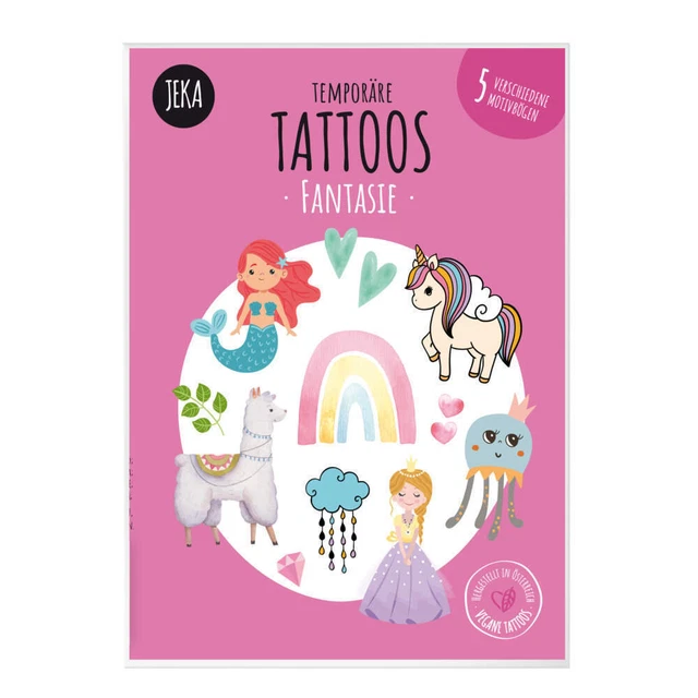 Temporäre Tattoos Fantasie