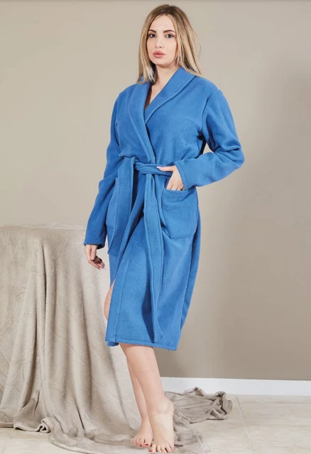 Notti Magiche Vestaglia Pile Zip Vestaglia Pile Vestaglie Ciniglia