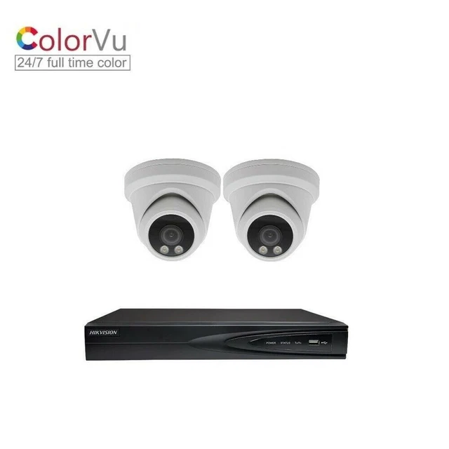 Caméra dôme 2x5MP VAI2347HK ColorVu Vision nocturne couleur + Enregistreur...