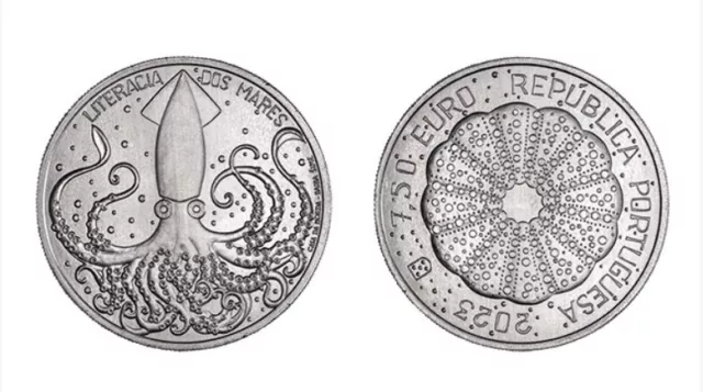 7,5 Euros Commémorative Portugal 2023 Aquarium Vasco De Gama UNC