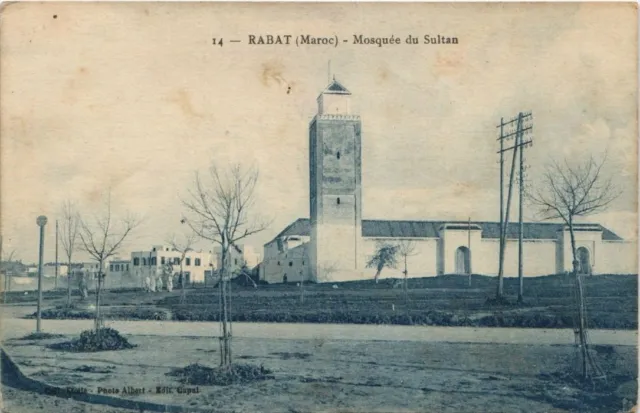 CPA AK MAROC RABAT Mosquée du Sultan (31292)