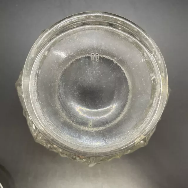 Klares Pressglas Ingwerglas Urne Aufbewahrungsglas Topf Wohnkultur Ornament 7