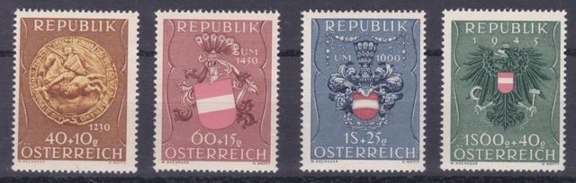 1949 Heimkehrer und Kriegsgefangenenfürsorge Postfrisch ** MNH ANK 949 - 952