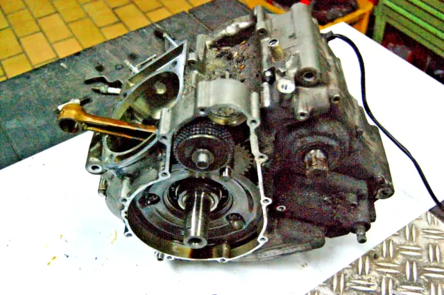 Rumpfmoror Kurbelwelle Getriebe Motorblock Suzuki XF 650 Freewind