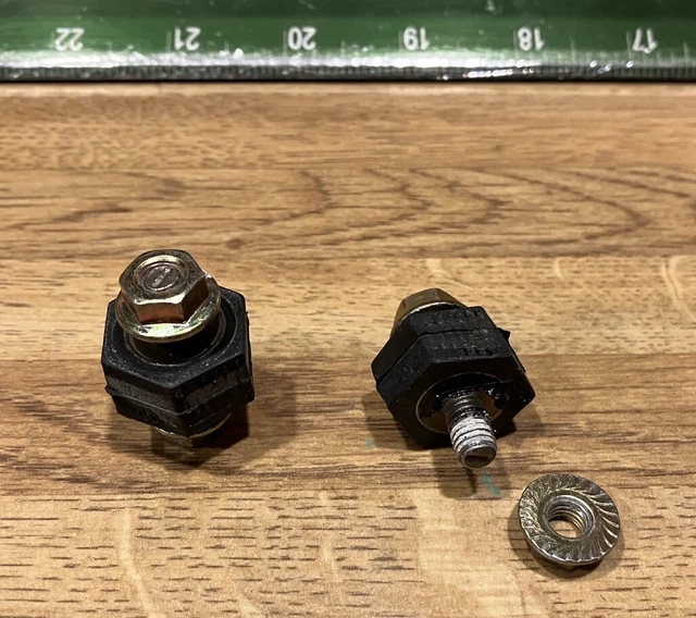 BMW GENUINE CONVERTIBLE Soft Top Overhead Roof Latch Motor Rubber Mount