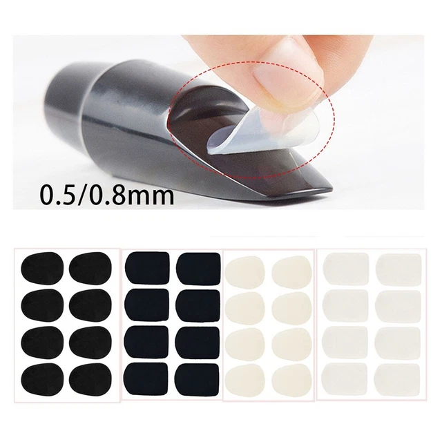 40 Cuscinetti Per Bocchino Sassofono 0.8mm - Gomma Protettiva Per Sax E Clarinetto - Foto 8