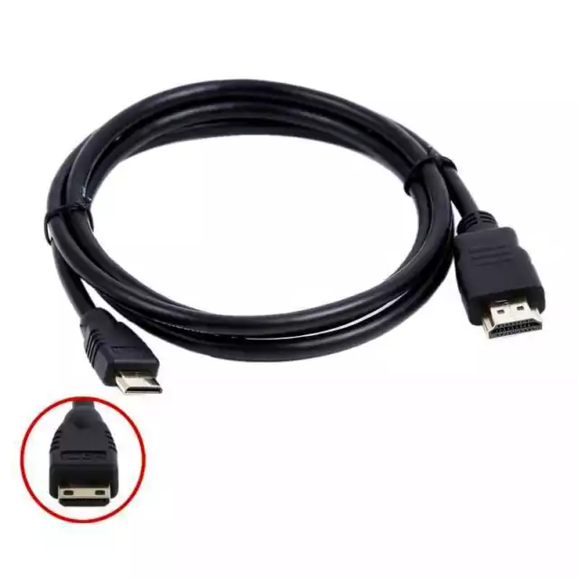 3M Mini HDMI Kabel Mini HDMI Stecker auf HDMI Stecker Konverter Kabel für Monitor Tablet 3