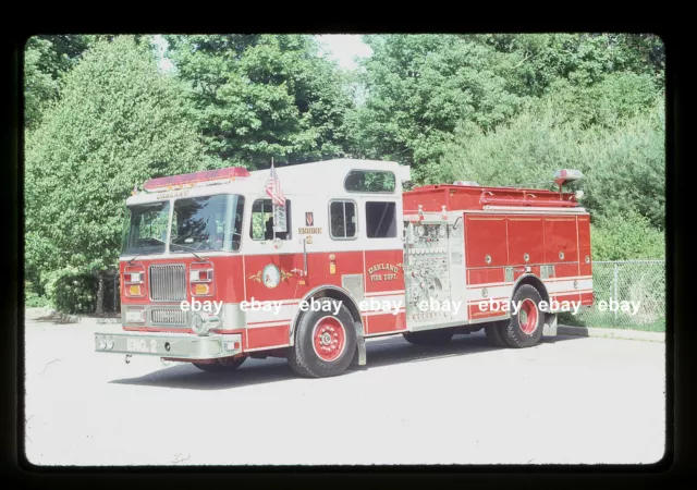 Oakland NJ E1 1993 Seagrave pumper  Fire Apparatus Slide