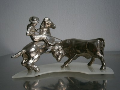 TAUREAU MATADOR CERAMIQUE CORRIDA TOROMACHIE PICADOR TOROS BANDERILLERO 913-2 