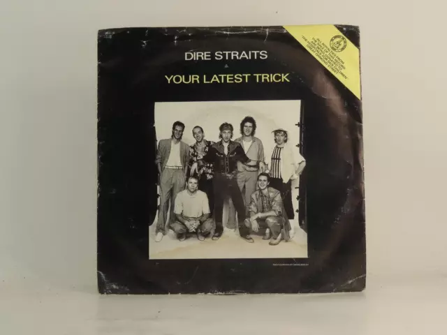 DIRE STRAITS YOUR LATEST TRICK (1) (78) 2 Track 7" Single Picture Sleeve VERTIGO