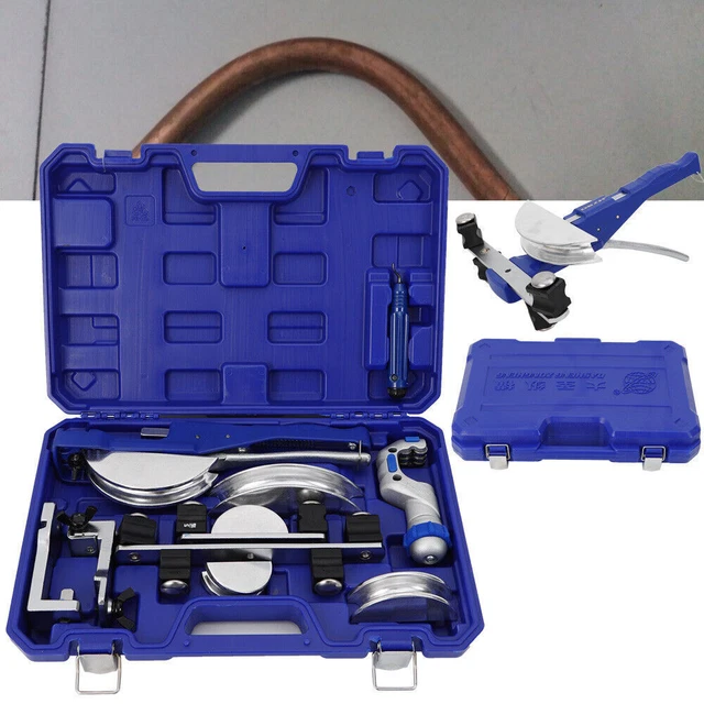 New 90 Degree 10-22MM Pipe Tube Bender Copper Plumbing Bender Manual Pipe Bender