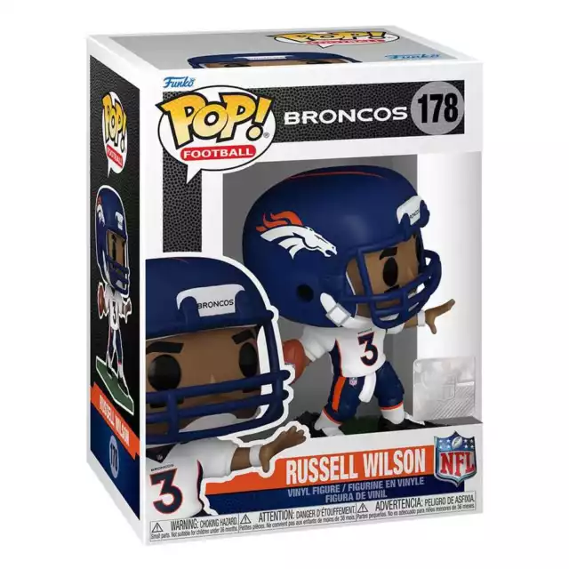 NFL Funko POP! Football Vinyl Figur Broncos - Russell Wilson (178)