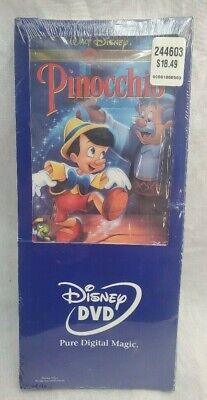 NEW WALT DISNEY "PINOCCHIO" GOLD COLLECTION DVD in old style packaging Very RARE