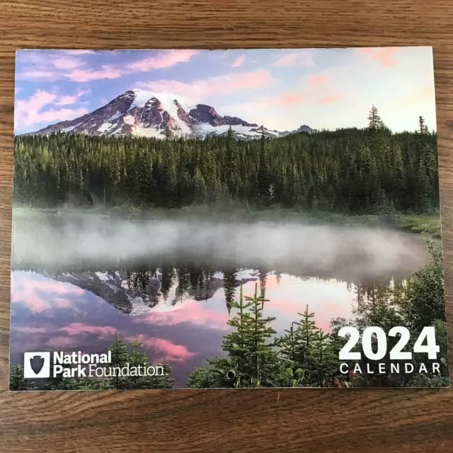 2024 NATIONAL PARK Foundation Calendar w/12 Stunning Full Photographs