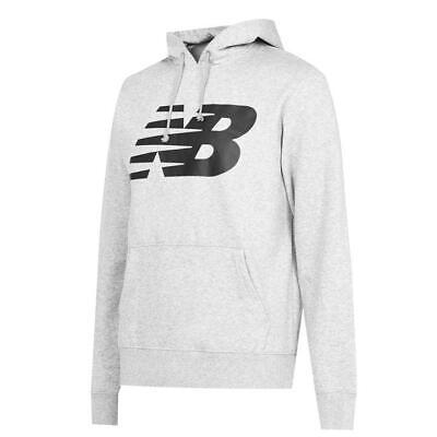 New Balance Core Fleece Men's Hoodie Grey Size Small Hooded Sweatshirt RRP £39