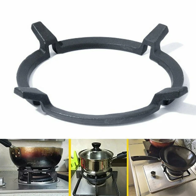 Accessoire en fonte universelle support wok de haute qualité pour pots de base