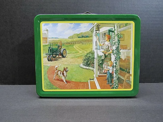 VINTAGE John Deere Lunch Box "Suppertime"