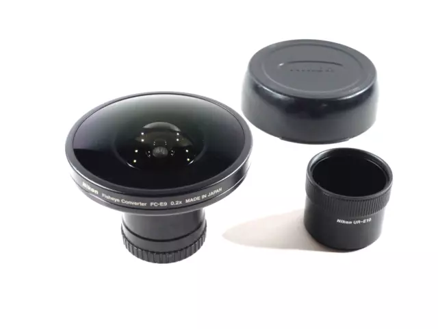 Nikon FC-E9 Fisheye for Appareil Photo Coolpix 5400 5700 8700 8400 8800 +UR-E10.