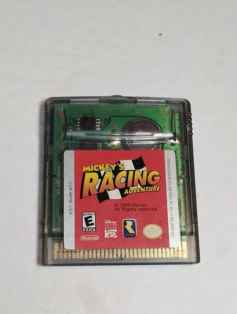 MICKEY'S RACING ADVENTURE [GENUINE] Nintendo Video Game Boy Color Game ...