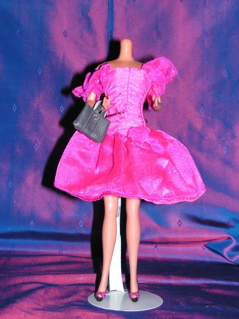 Lot Vêtement BARBIE Fashion Avenue 1992 - N°15863 Avec Sac Et Chaussures - Occasion