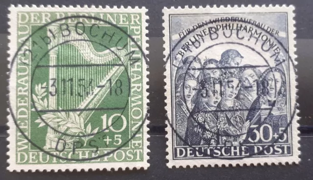 Berlin Michelnr. 72-73 Vollstempel geprüft Schlegel