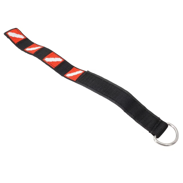 Quality Wrist Strap Diving With Metal Easy To Use Nylon Scuba Webbing Band