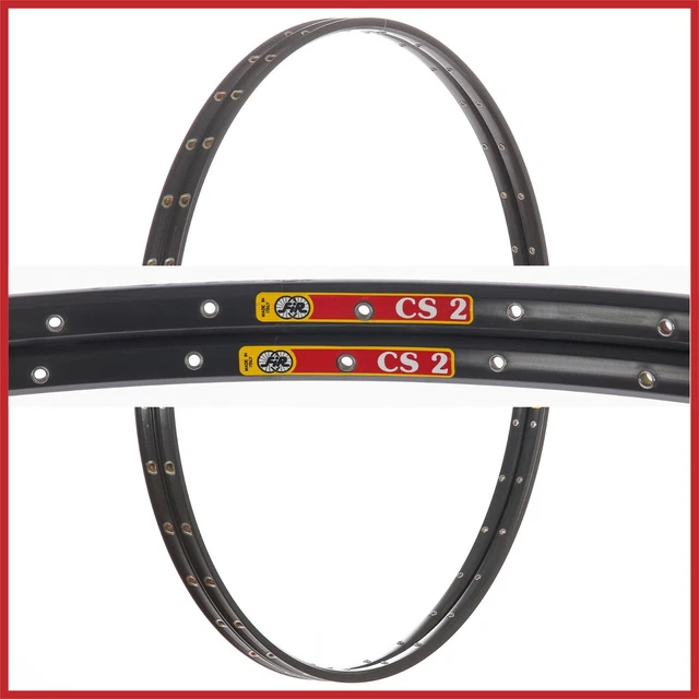 NOS RIGIDA DP18 CSB AERO JANTES 28 700c 24h VINTAGE CLINCHER